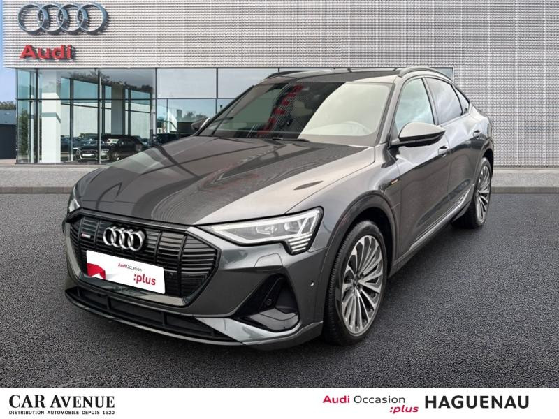 Used AUDI e-tron Sportback 55 408 S Line e-quattro ATTELAGE SIEGES AV CHAUFFANTS REGLABLES ELEC A MEMOIRE PACK 2023 Gris Daytona € 44989 in Haguenau