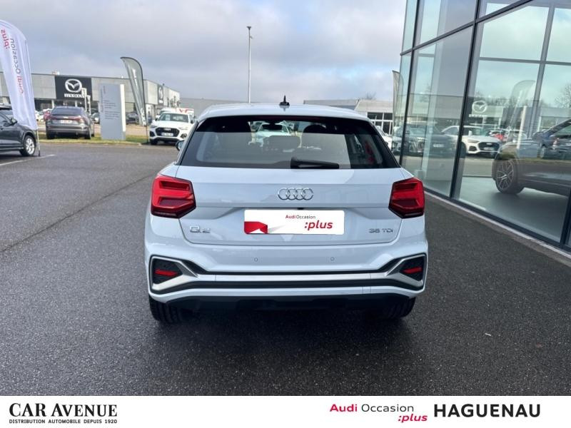 Used AUDI Q2 35 TDI 150 S line S tronic 7 MATRIX LED HAYON ELEC ECLAIRAGE MULTICOLORE JANTES 19' AUDI SPORT SM 2024 Blanc Glacier métallisé € 35989 in Haguenau