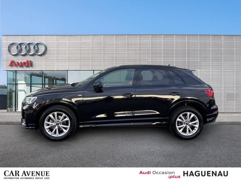 Used AUDI Q3 35 TFSI 150 S line plus S tronic 7 / Toit Panoramique / Virtual Cockpit / GPS / Caméra 2025 Noir Mythic métallisé € 43989 in Haguenau