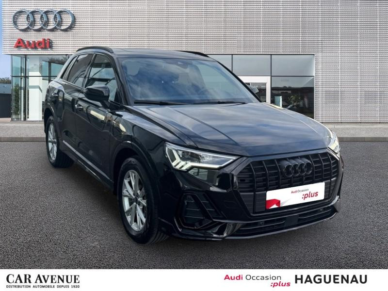 Used AUDI Q3 35 TFSI 150 S line plus S tronic 7 / Toit Panoramique / Virtual Cockpit / GPS / Caméra 2025 Noir Mythic métallisé € 43989 in Haguenau