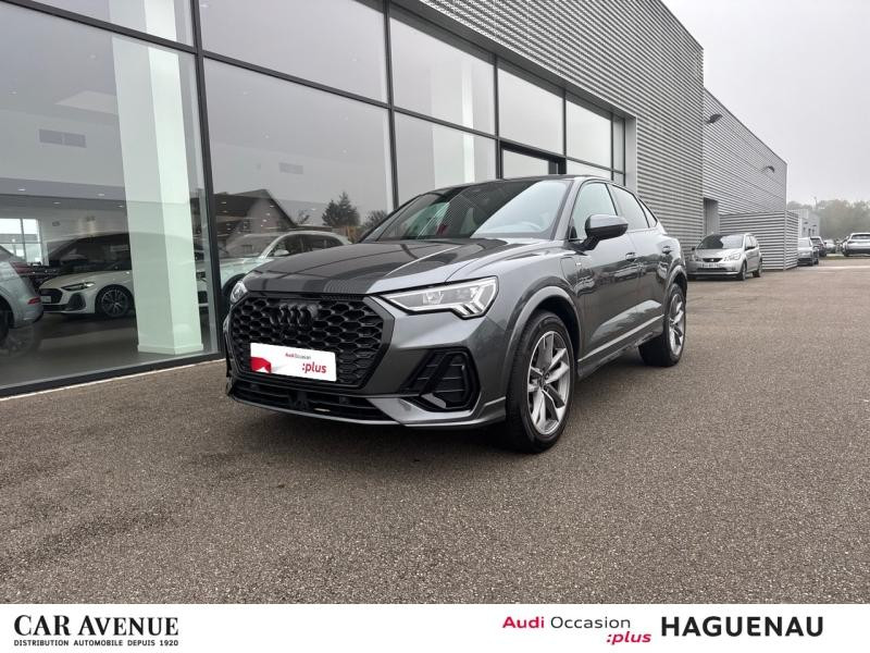 Used AUDI Q3 Sportback 45 TFSI e 245 S line S tronic 6 CAMERA 360° JANTES 19' TITANE ECLAIRAGE MULTICOLORE SMA 2022 Gris Daytona nacré € 38989 in Haguenau