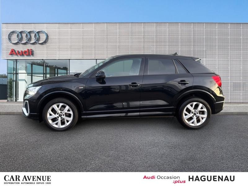 Used AUDI Q2 35 TFSI 150 Design S tronic 7 CAMERA GPS SMARTPHONE HAYON ELEC PALETTES SIEGES AV CHAUFFANTS REGU 2023 Noir Mythic métallisé € 26789 in Haguenau