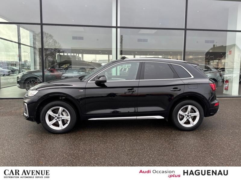 Used AUDI Q5 50 TFSI e 299 S line quattro S tronic 7 / Toit Panoramique / Virtual Cockpit / Caméra / Matrix LE 2023 Noir Mythic métallisé € 48989 in Haguenau