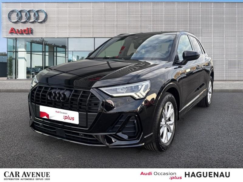 Used AUDI Q3 35 TFSI 150 S line plus S tronic 7 / Toit Panoramique / Virtual Cockpit / GPS / Caméra 2025 Noir Mythic métallisé € 43989 in Haguenau