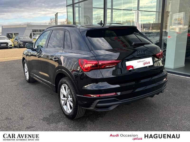 Used AUDI Q3 35 TFSI 150 S line plus S tronic 7 / Toit Panoramique / Virtual Cockpit / GPS / Caméra 2025 Noir Mythic métallisé € 43989 in Haguenau