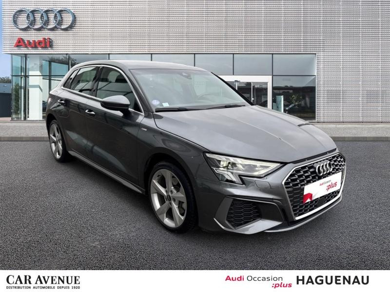 Used AUDI A3 Sportback 40 TFSI e 204 S line S tronic 6 .CAMERA LED JANTES 18' SIEGES AV CHAUFFANTS CLE CONFORT 2021 Gris Daytona nacré € 25989 in Haguenau