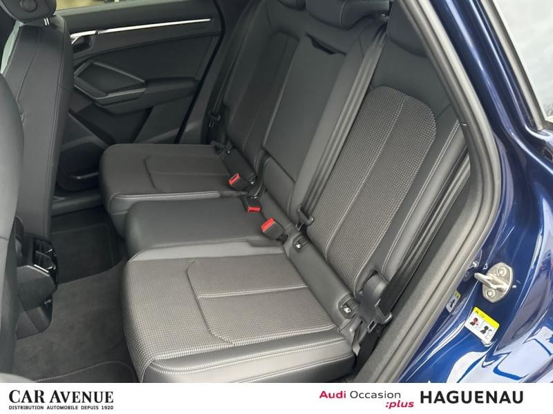 Used AUDI Q3 35 TDI 150 S line S tronic 7 / Virtual Cockpit Plus / GPS / Caméra / Hayon Electrique 2024 Bleu Navarre métallisé € 39489 in Haguenau
