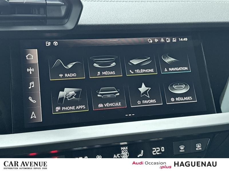 Used AUDI A3 Sportback 40 TFSI e 204 S line S tronic 6 .CAMERA LED JANTES 18' SIEGES AV CHAUFFANTS CLE CONFORT 2021 Gris Daytona nacré € 25989 in Haguenau