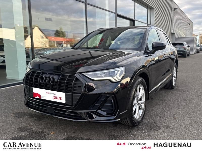 Used AUDI Q3 35 TFSI 150 S line plus S tronic 7 / Toit Panoramique / Virtual Cockpit / GPS / Caméra 2025 Noir Mythic métallisé € 43989 in Haguenau