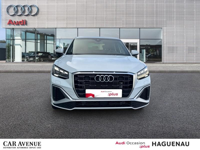 Used AUDI Q2 35 TDI 150 S line S tronic 7 MATRIX LED HAYON ELEC ECLAIRAGE MULTICOLORE JANTES 19' AUDI SPORT SM 2024 Blanc Glacier métallisé € 35989 in Haguenau