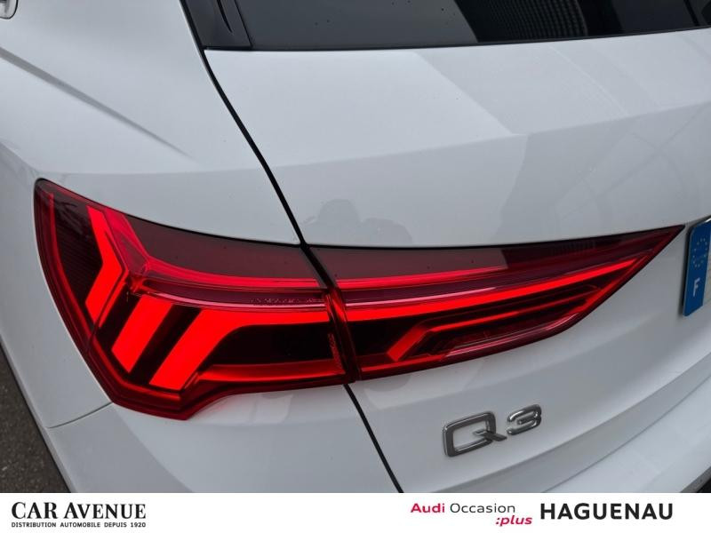 Used AUDI Q3 40 TDI 190 Design Luxe quattro S tronic 7 ATTELAGE VITRES ARR TEINTEES SIEGES AV ELECT LED GPS PL 2020 Blanc Glacier métallisé € 32989 in Haguenau