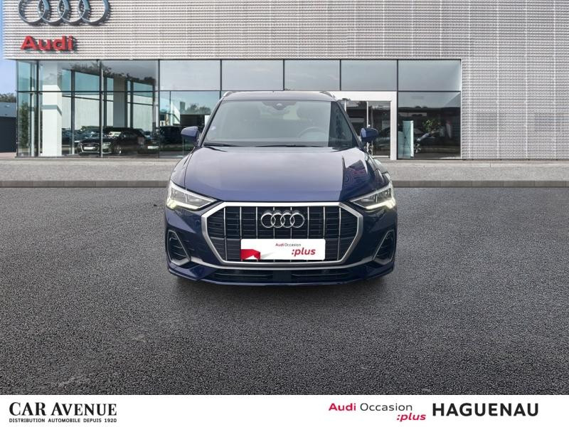 Used AUDI Q3 35 TFSI 150 S line S tronic 7 CAMERA RETRO ELEC GPS HAYON ELECTRIQUE LED  ASSISTANT FEUX DE ROUTE 2022 Bleu Navarre métallisé € 34989 in Haguenau