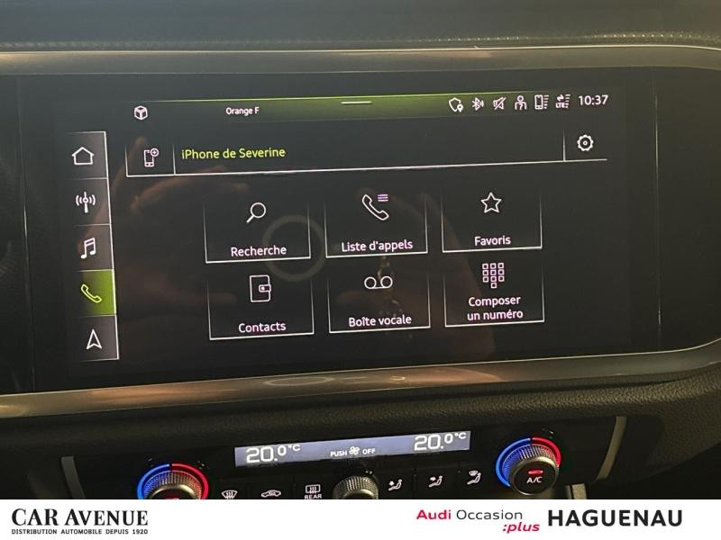 Used AUDI Q3 35 TFSI 150 S line S tronic 7 CAMERA RETRO ELEC GPS HAYON ELECTRIQUE LED  ASSISTANT FEUX DE ROUTE 2022 Bleu Navarre métallisé € 34989 in Haguenau