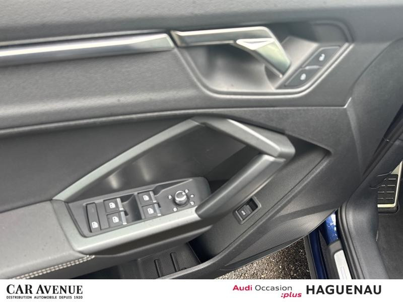 Used AUDI Q3 35 TFSI 150 S line S tronic 7 CAMERA RETRO ELEC GPS HAYON ELECTRIQUE LED  ASSISTANT FEUX DE ROUTE 2022 Bleu Navarre métallisé € 34989 in Haguenau