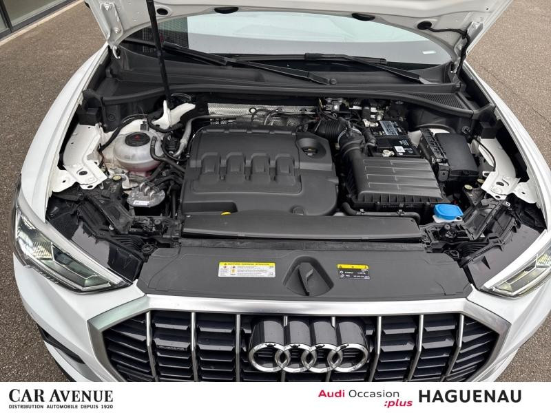 Used AUDI Q3 40 TDI 190 Design Luxe quattro S tronic 7 ATTELAGE VITRES ARR TEINTEES SIEGES AV ELECT LED GPS PL 2020 Blanc Glacier métallisé € 32989 in Haguenau