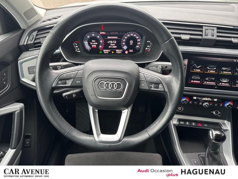 Used AUDI Q3 40 TDI 190 Design Luxe quattro S tronic 7 ATTELAGE VITRES ARR TEINTEES SIEGES AV ELECT LED GPS PL 2020 Blanc Glacier métallisé € 32989 in Haguenau