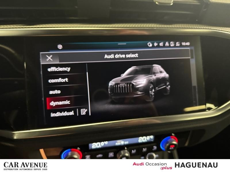Used AUDI Q3 35 TFSI 150 S line S tronic 7 CAMERA RETRO ELEC GPS HAYON ELECTRIQUE LED  ASSISTANT FEUX DE ROUTE 2022 Bleu Navarre métallisé € 34989 in Haguenau