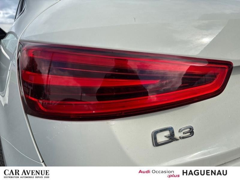 Occasion AUDI Q3 2.0 TDI 177 S line peinture intégrale volant sport vitres arr surteintées trappe à ski 2013 Blanc Amalfi 12989 € à Haguenau