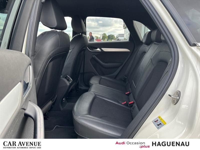 Occasion AUDI Q3 2.0 TDI 177 S line peinture intégrale volant sport vitres arr surteintées trappe à ski 2013 Blanc Amalfi 12989 € à Haguenau
