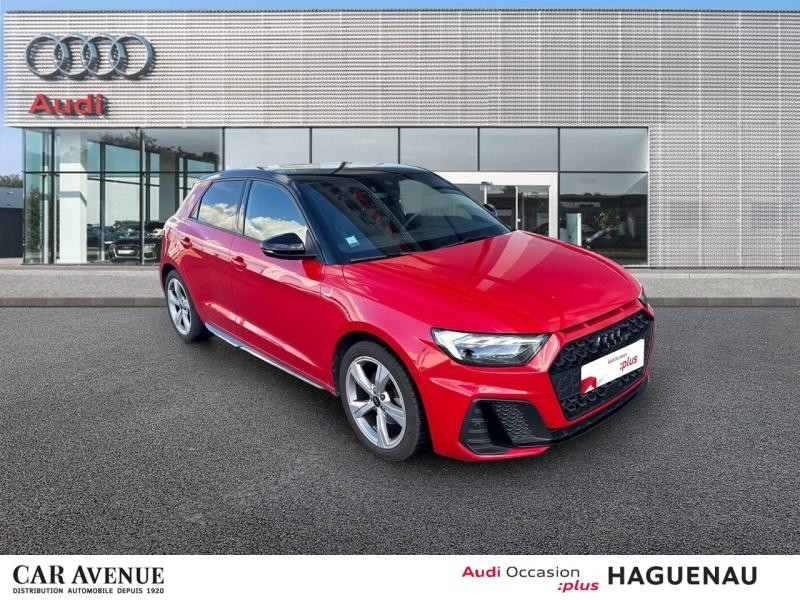 Occasion AUDI A1 Sportback 30 TFSI 110 S line S tronic 7 JANTES 17' CAMERA LEDS VOLANT MEPLAT AVEC PALETTES SIEGES 2024 Rouge Progressif métallisé 26989 € à Haguenau