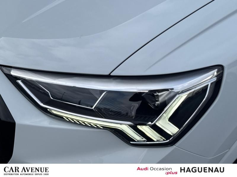 Occasion AUDI Q3 Sportback 35 TFSI 150 S Edition S tronic 7 CAMERA TOIT OUVRANT SIEGES AV CHAUFFANTS PACK ESTHETIQ 2022 Blanc 33689 € à Haguenau