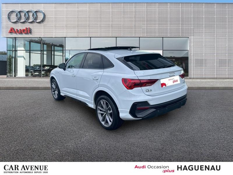 Occasion AUDI Q3 Sportback 35 TFSI 150 S Edition S tronic 7 CAMERA TOIT OUVRANT SIEGES AV CHAUFFANTS PACK ESTHETIQ 2022 Blanc 33689 € à Haguenau
