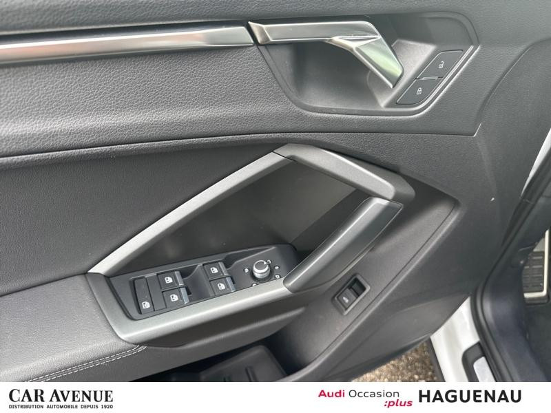 Occasion AUDI Q3 Sportback 35 TFSI 150 S Edition S tronic 7 CAMERA TOIT OUVRANT SIEGES AV CHAUFFANTS PACK ESTHETIQ 2022 Blanc 33689 € à Haguenau