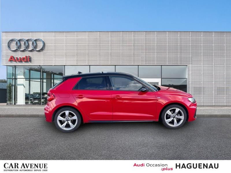 Occasion AUDI A1 Sportback 30 TFSI 110 S line S tronic 7 JANTES 17' CAMERA LEDS VOLANT MEPLAT AVEC PALETTES SIEGES 2024 Rouge Progressif métallisé 26989 € à Haguenau