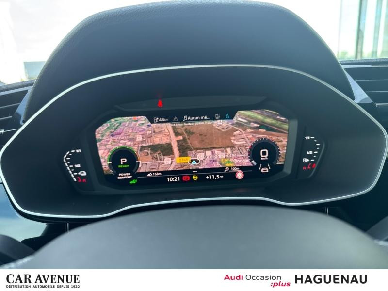 Occasion AUDI Q3 45 TFSI e 245 S line S tronic 6 CAMERA SIEGES AV CHAUFFANTS ATTELAGE HAYON ELEC JANTES 19' PACK E 2024 Gris Daytona nacré 43989 € à Haguenau