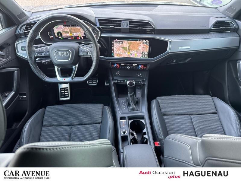 Occasion AUDI Q3 45 TFSI e 245 S line S tronic 6 CAMERA SIEGES AV CHAUFFANTS ATTELAGE HAYON ELEC JANTES 19' PACK E 2024 Gris Daytona nacré 43989 € à Haguenau