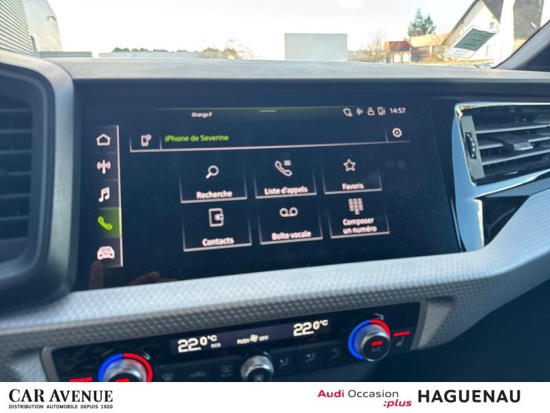 Occasion AUDI A1 Sportback 30 TFSI 110 S line S tronic 7 JANTES 17' CAMERA LEDS VOLANT MEPLAT AVEC PALETTES SIEGES 2024 Rouge Progressif métallisé 26989 € à Haguenau