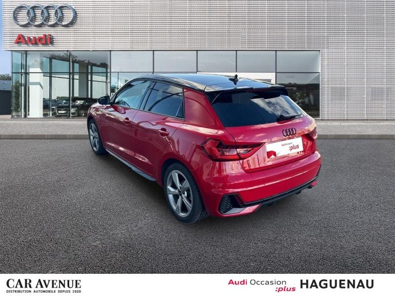 Occasion AUDI A1 Sportback 30 TFSI 110 S line S tronic 7 JANTES 17' CAMERA LEDS VOLANT MEPLAT AVEC PALETTES SIEGES 2024 Rouge Progressif métallisé 26989 € à Haguenau