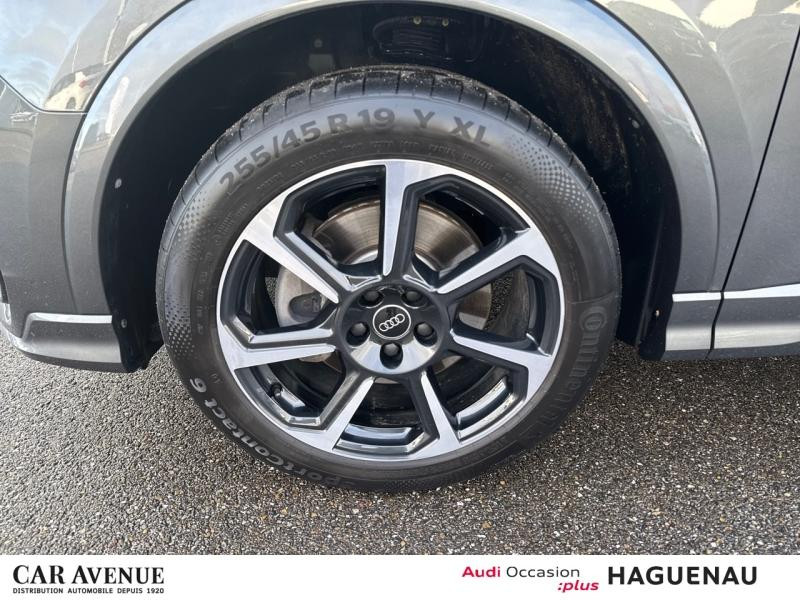 Occasion AUDI Q3 45 TFSI e 245 S line S tronic 6 CAMERA SIEGES AV CHAUFFANTS ATTELAGE HAYON ELEC JANTES 19' PACK E 2024 Gris Daytona nacré 43989 € à Haguenau