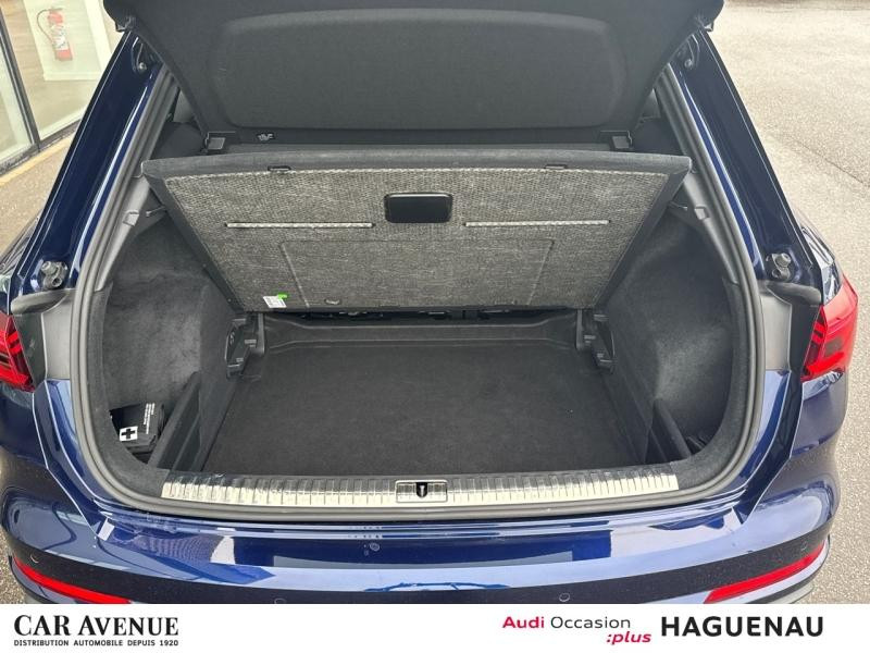 Occasion AUDI Q3 35 TFSI 150 S line S tronic 7 CAMERA RETRO ELEC GPS HAYON ELECTRIQUE LED  ASSISTANT FEUX DE ROUTE 2022 Bleu Navarre métallisé 34889 € à Haguenau