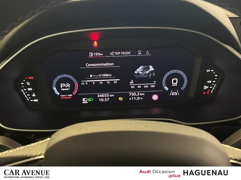 Occasion AUDI Q3 35 TFSI 150 S line S tronic 7 CAMERA RETRO ELEC GPS HAYON ELECTRIQUE LED  ASSISTANT FEUX DE ROUTE 2022 Bleu Navarre métallisé 34889 € à Haguenau