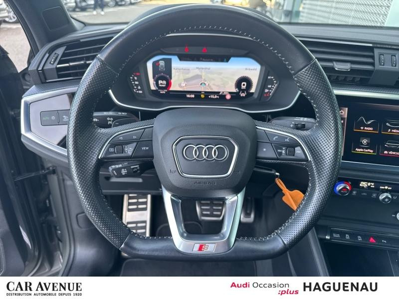 Used AUDI Q3 35 TDI 150 S line S tronic 7 Toit Panoramique  Régualteur adaptatif Caméra smartphone interface d 2020 Gris Chronos métallisé € 26989 in Haguenau