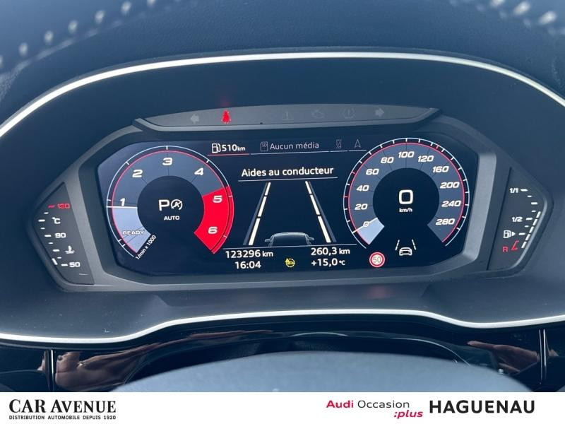 Used AUDI Q3 35 TDI 150 S line S tronic 7 Toit Panoramique  Régualteur adaptatif Caméra smartphone interface d 2020 Gris Chronos métallisé € 26989 in Haguenau