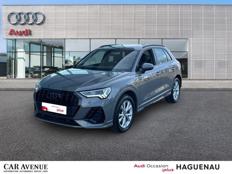 Used AUDI Q3 35 TDI 150 S line S tronic 7 Toit Panoramique  Régualteur adaptatif Caméra smartphone interface d 2020 Gris Chronos métallisé € 26989 in Haguenau