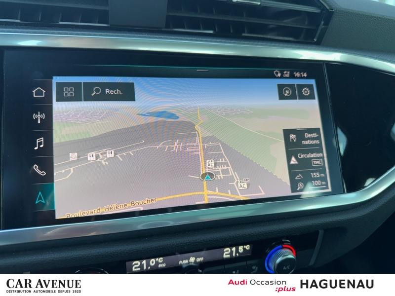 Used AUDI Q3 35 TDI 150 S line S tronic 7 Toit Panoramique  Régualteur adaptatif Caméra smartphone interface d 2020 Gris Chronos métallisé € 26989 in Haguenau