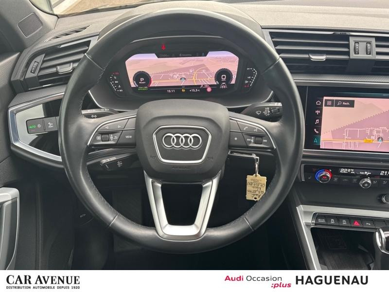 Used AUDI Q3 Sportback 35 TFSI 150 Design S tronic 7 PACK EXT S-LINE SMARTPHONE INTERFACE SIEGES AV CHAUFFANTS 2020 Noir Mythic métallisé € 32489 in Haguenau