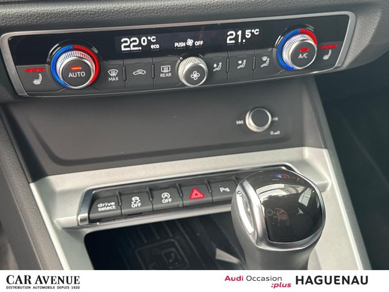 Used AUDI Q3 Sportback 35 TFSI 150 Design S tronic 7 PACK EXT S-LINE SMARTPHONE INTERFACE SIEGES AV CHAUFFANTS 2020 Noir Mythic métallisé € 32489 in Haguenau