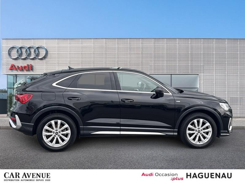 Used AUDI Q3 Sportback 35 TFSI 150 Design S tronic 7 PACK EXT S-LINE SMARTPHONE INTERFACE SIEGES AV CHAUFFANTS 2020 Noir Mythic métallisé € 32489 in Haguenau