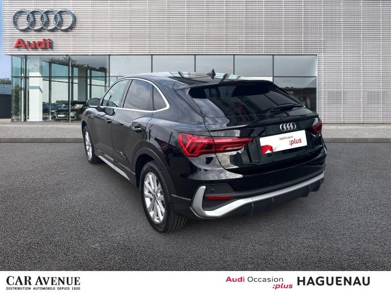 Used AUDI Q3 Sportback 35 TFSI 150 Design S tronic 7 PACK EXT S-LINE SMARTPHONE INTERFACE SIEGES AV CHAUFFANTS 2020 Noir Mythic métallisé € 32489 in Haguenau