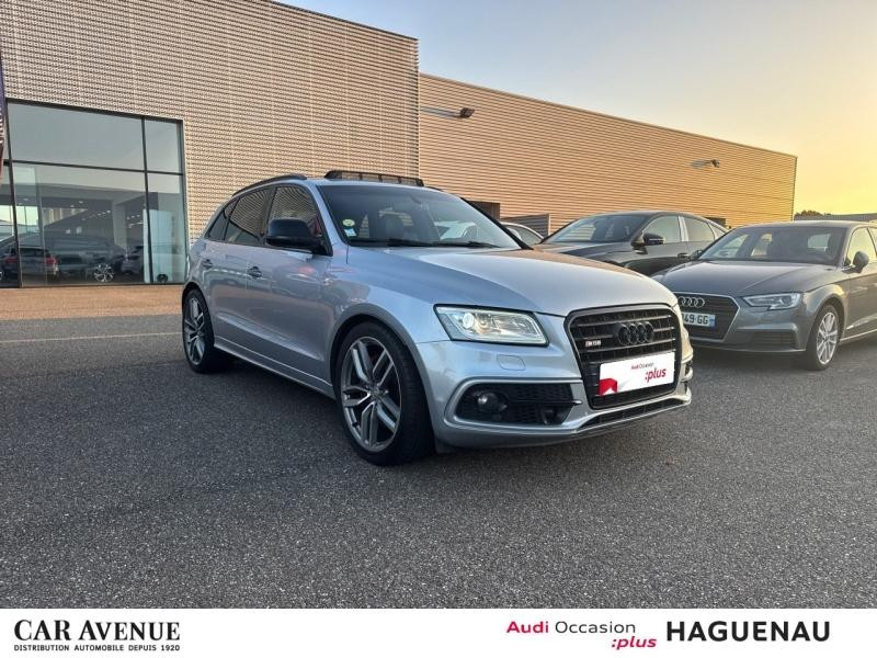 Used AUDI SQ5 3.0 V6 BiTDI 340 plus quattro Tiptronic TOIT PANORAMIQUE REGULATEUR ADAPTATIF JANTES 21' CAMERA 2016 Argent fleuret € 21989 in Haguenau