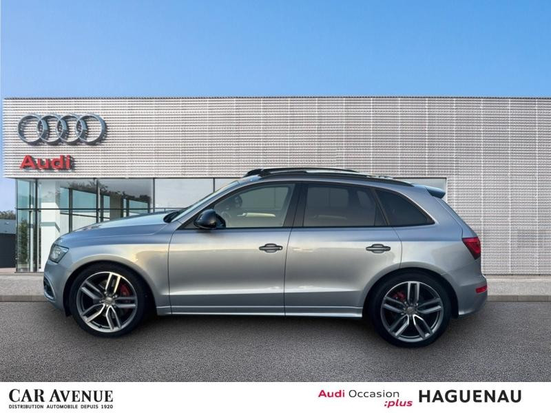 Used AUDI SQ5 3.0 V6 BiTDI 340 plus quattro Tiptronic TOIT PANORAMIQUE REGULATEUR ADAPTATIF JANTES 21' CAMERA 2016 Argent fleuret € 21989 in Haguenau