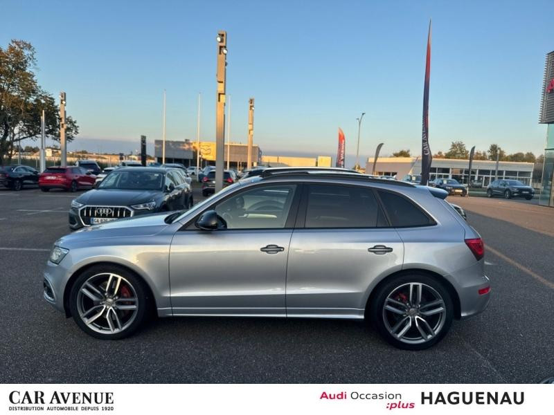 Used AUDI SQ5 3.0 V6 BiTDI 340 plus quattro Tiptronic TOIT PANORAMIQUE REGULATEUR ADAPTATIF JANTES 21' CAMERA 2016 Argent fleuret € 21989 in Haguenau
