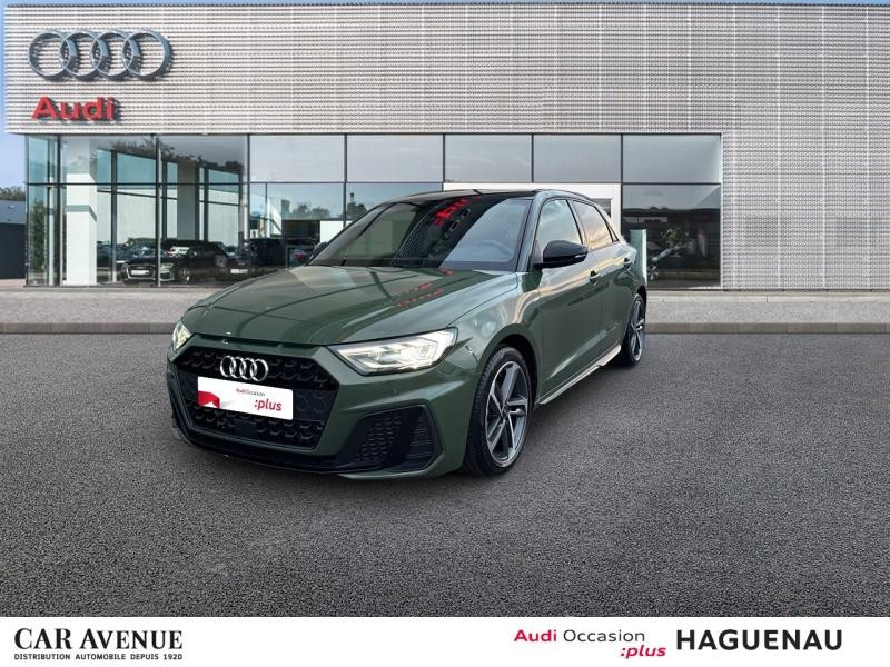 Used AUDI A1 Sportback 30 TFSI 116 S line plus S tronic 7 CAMERA SMARTPHONE INTERFACE JANTES AUDI SPORT 17' VI 2025 Verts District métallisé € 29989 in Haguenau