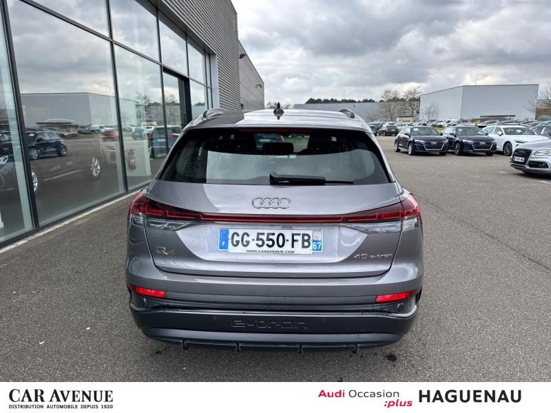 Occasion AUDI Q4 e-tron 40 e-tron 204 S line SMARTPHONE INTERFACE AFFICHAGE TETE HAUTE SIEGES AV CHAUFFANTS SUSPEN 2022 Gris Typhon métallisé 33989 € à Haguenau