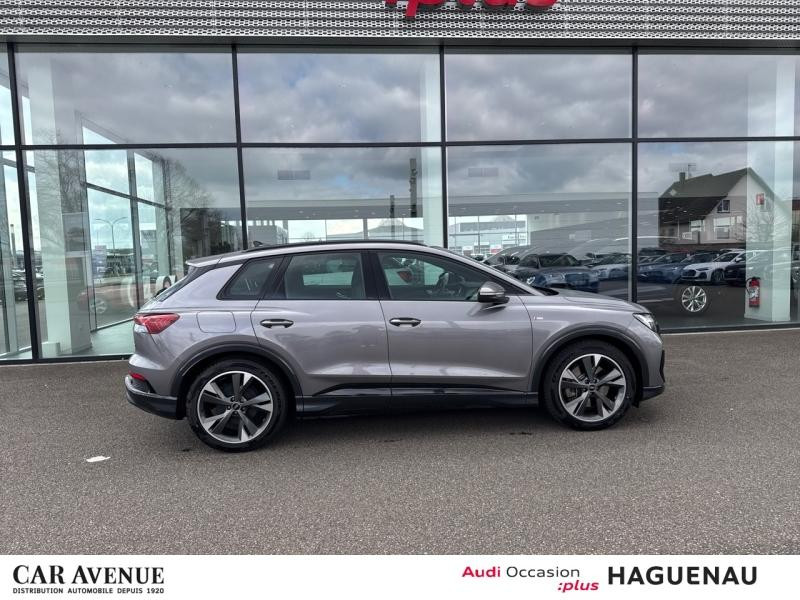 Occasion AUDI Q4 e-tron 40 e-tron 204 S line SMARTPHONE INTERFACE AFFICHAGE TETE HAUTE SIEGES AV CHAUFFANTS SUSPEN 2022 Gris Typhon métallisé 33989 € à Haguenau