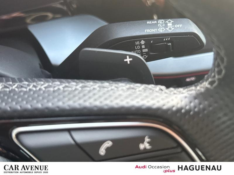 Occasion AUDI A3 Sportback 30 TFSI 110 Mild Hybrid S line S tronic 7 CAMERA LED AVEC CLIGNOTANTS DYNAMIQUES ECLAIR 2021 Blanc 24989 € à Haguenau